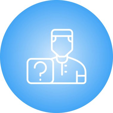 user icon, vector illustration simple design