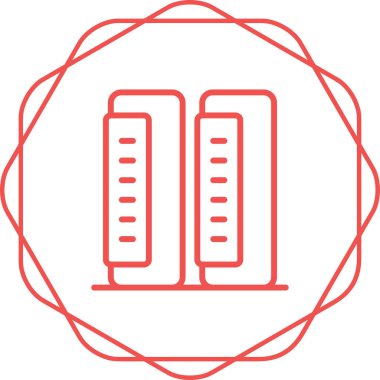 dizin simgesi, vektör illüstrasyonu basit tasarım