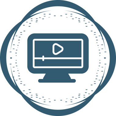 Bilgisayar web simge vektör çizim