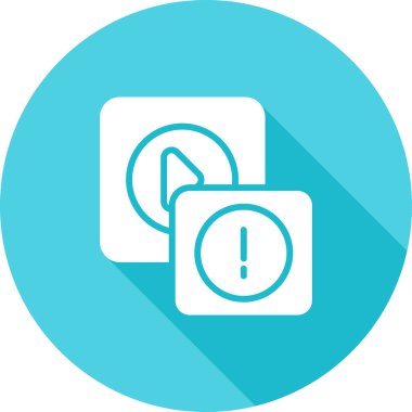 Dikkat Satır Simgesi, Hata Vektörü İşareti Beyaz Arkaplanda izole edildi  