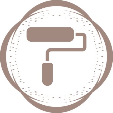 Roller simgesinin vektör illüstrasyonu