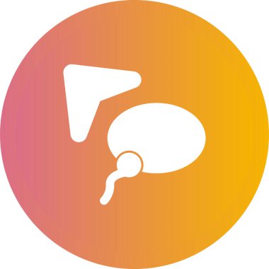 Kement simgesi, vektör illüstrasyonu basit tasarım