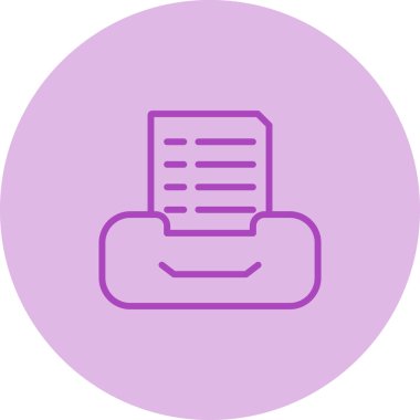 Dosya kabine simgesinin vektör illüstrasyonu