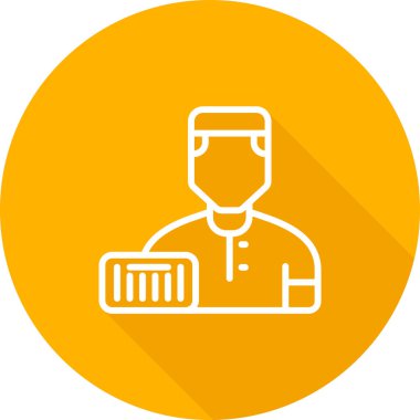 user icon, vector illustration simple design