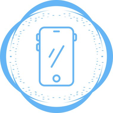 cep telefonu simgesi web illüstrasyonu