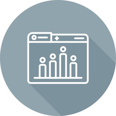 grafik simgesi. özet çizim biçimi