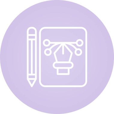 Hızlı Tasarım. Web simgesi basit illüstrasyon