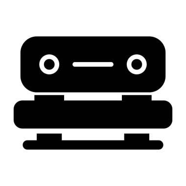 bank simgesi, vektör illüstrasyonu basit tasarım