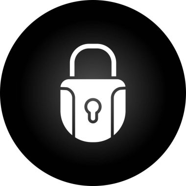 kilit simgesi, vektör illüstrasyonu  