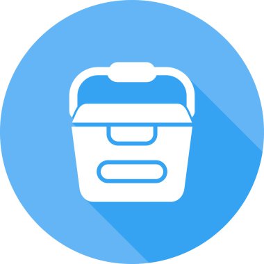 Taşınabilir su kabı vektör çizimi 