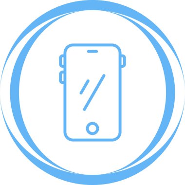 cep telefonu simgesi web illüstrasyonu