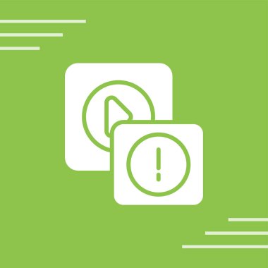 Dikkat Satır Simgesi, Hata Vektörü İşareti Beyaz Arkaplanda izole edildi  