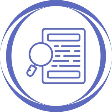 dizin simgesi, vektör illüstrasyonu basit tasarım