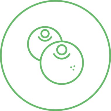  Böğürtlen web ikonu vektör illüstrasyonu 