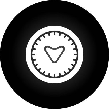 pusula web simgesi tasarımı çizimi