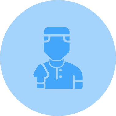 user icon, vector illustration simple design