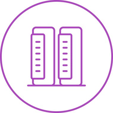 dizin simgesi, vektör illüstrasyonu basit tasarım