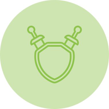 Rol yapma Oyunu simgesinin vektör illüstrasyonu