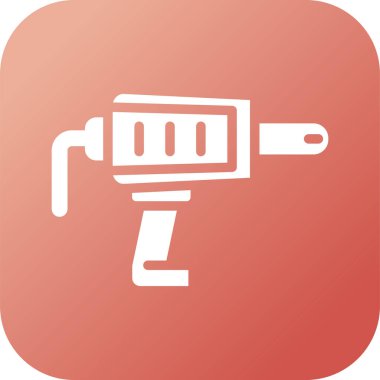 Drill modern simgesinin vektör illüstrasyonu   