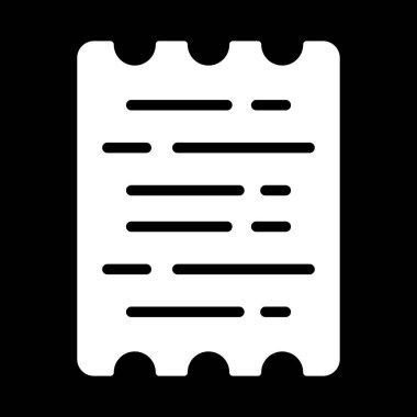 kağıt simgesi, vektör illüstrasyonu basit tasarım