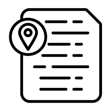 Belge Yertutucu Web simgesi vektör illüstrasyonu Ekle