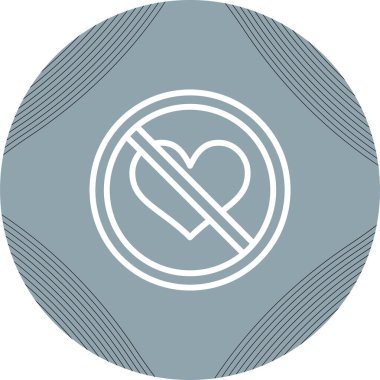 kısıtlanmış web simgesi, vektör çizim