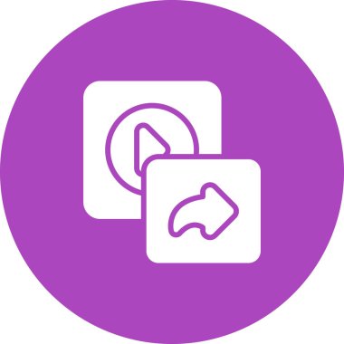 Web simgesini basit bir illüstrasyonla paylaş