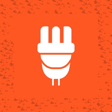 elektrik prizi simgesi. Web illüstrasyonu