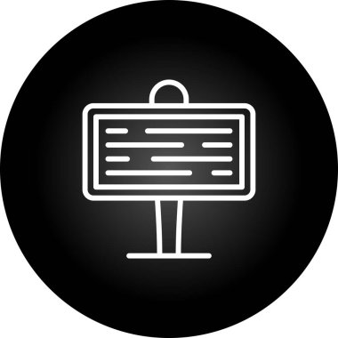 Web simgesi vektör illüstrasyonunu imzala