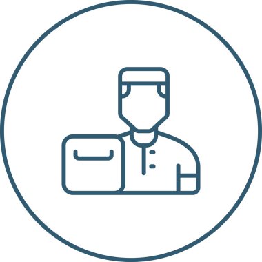 user icon, vector illustration simple design