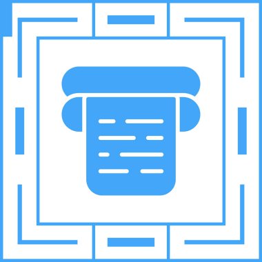 Basın simgesi vektör illüstrasyonu yazdırılıyor    