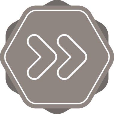 ok simgesi, vektör illüstrasyonu 