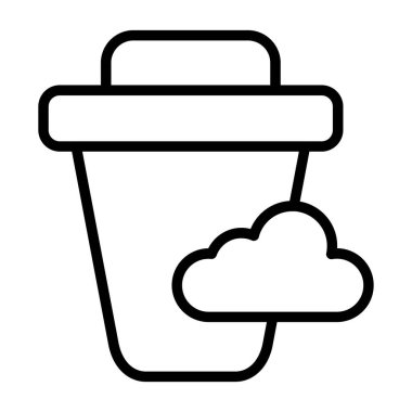 Simge vektör illüstrasyonunu sil 