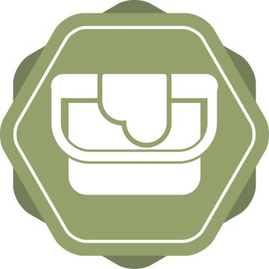  boya kovası simge vektör çizim