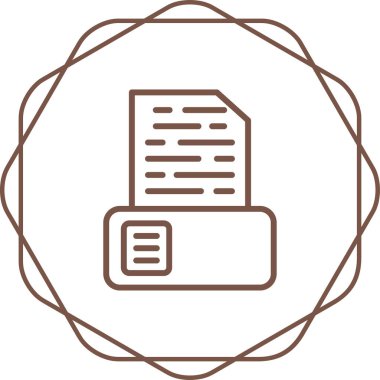 Depolama web simgesi, basit vektör illüstrasyonuName 