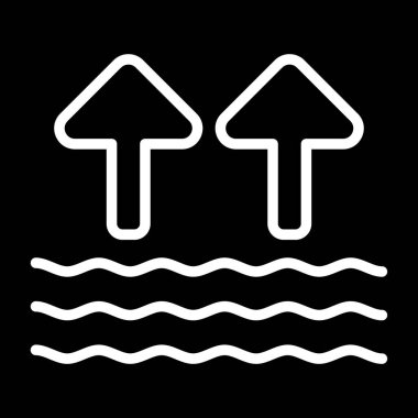 ok simgesi işareti, vektör illüstrasyonu