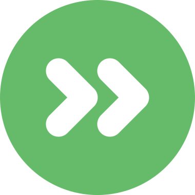 ok simgesi, vektör illüstrasyonu 