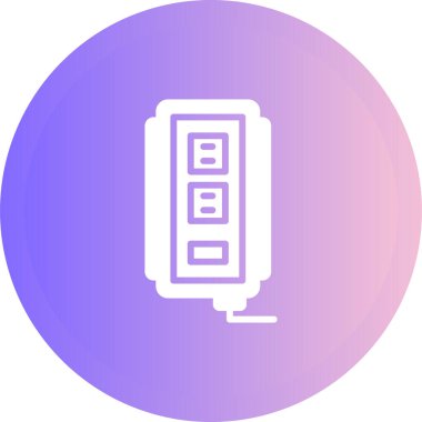 soket simgesi web basit illüstrasyon