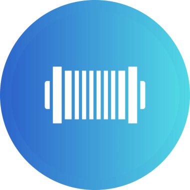 Kablo Spool Roller ikon vektör çizimi 