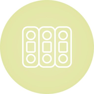 Dosya simgesi vektör illüstrasyon tasarımı 