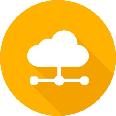 Veri Egemenliği Web simgesi illüstrasyonu. 