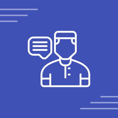 user icon, vector illustration simple design