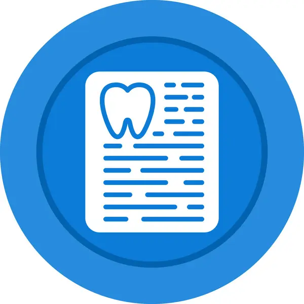 Reçete web simgesinin vektör illüstrasyonu