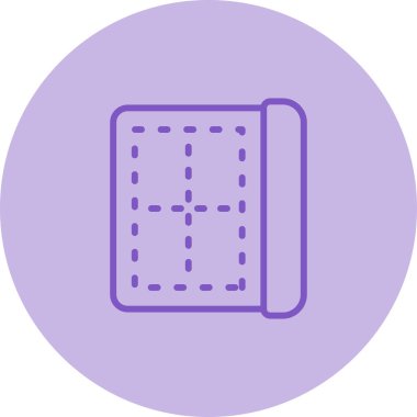 Web tasarımı için kenar simgesi, ayırıcı satır vektör işareti 