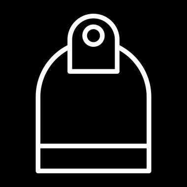 Hoe web simgesinin vektör illüstrasyonu