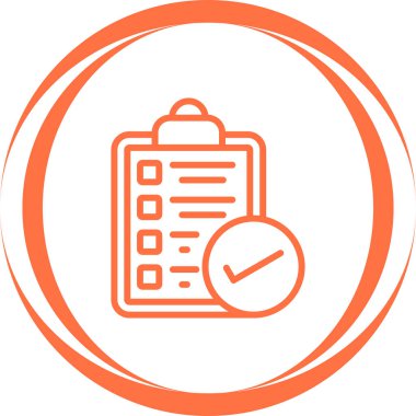 Düzenleyici Uyum simgesinin vektör illüstrasyonu