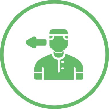 user icon, vector illustration simple design