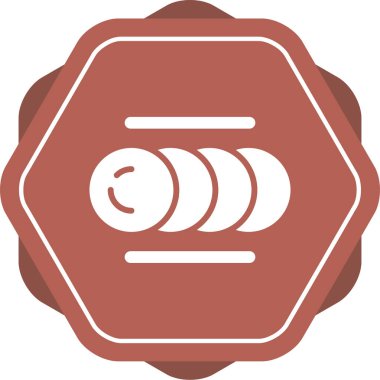 Cmyk. Web simgesi basit illüstrasyon