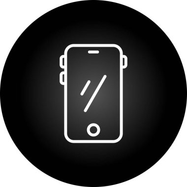 cep telefonu simgesi web illüstrasyonu