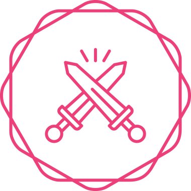 Eylem Oyunu simgesi, vektör illüstrasyonu basit tasarım